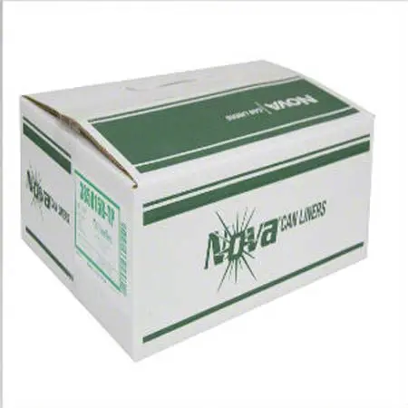 Nova 33x39 White Can Liner (6 rolls of 25)