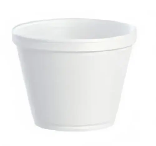Dart 12SJ20 12oz Squat Cup White Foam (20/25)
