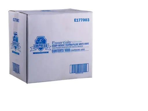 [E177003] Empress White Heavy Duty Knives (1000/Cs)