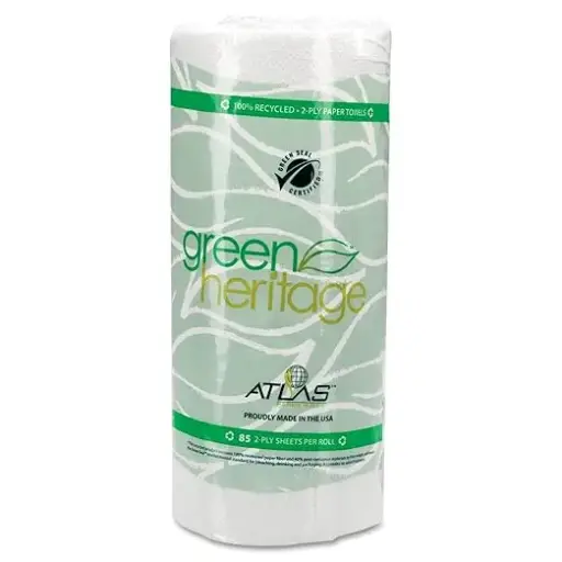 [RT-585] Green Heritage Household Kitchen Paper Towels 2 Ply (30/Cs)